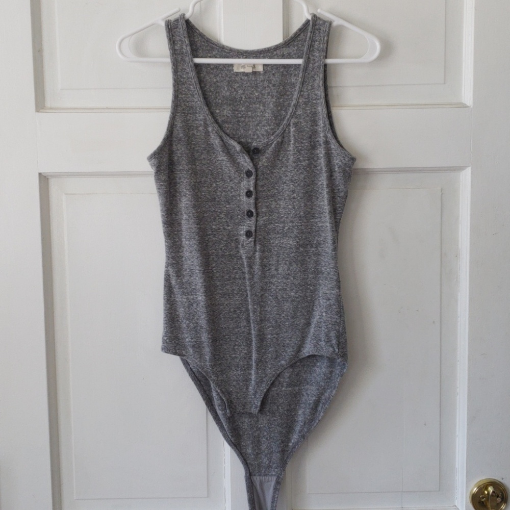 Madewell Henley Tank Bodysuit